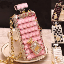 Superstarer Perfume Bottle Diamond Square Mobile Phone Case